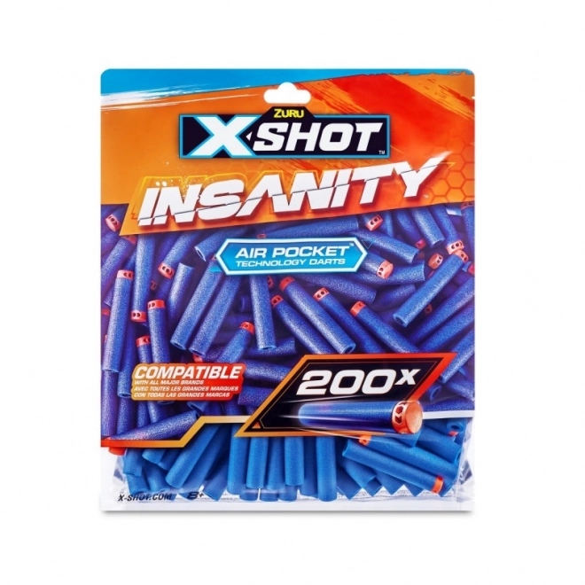 Insanity Foam Darts 200 Pack