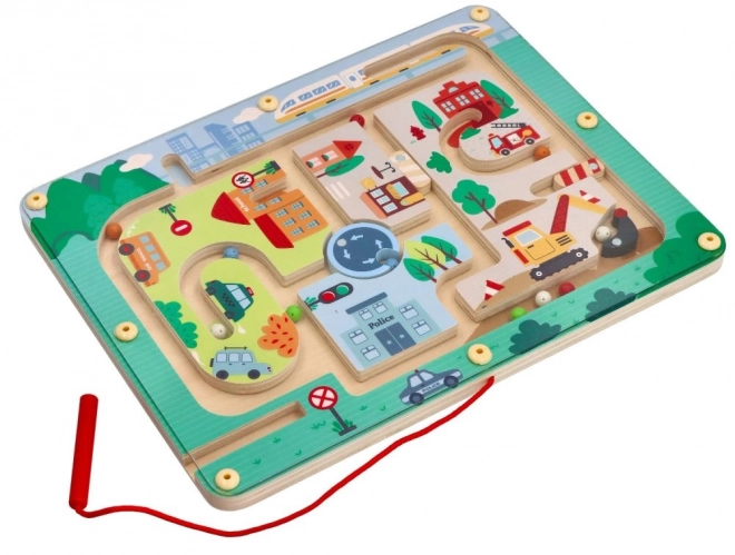 Magnetic Maze for Vehicles