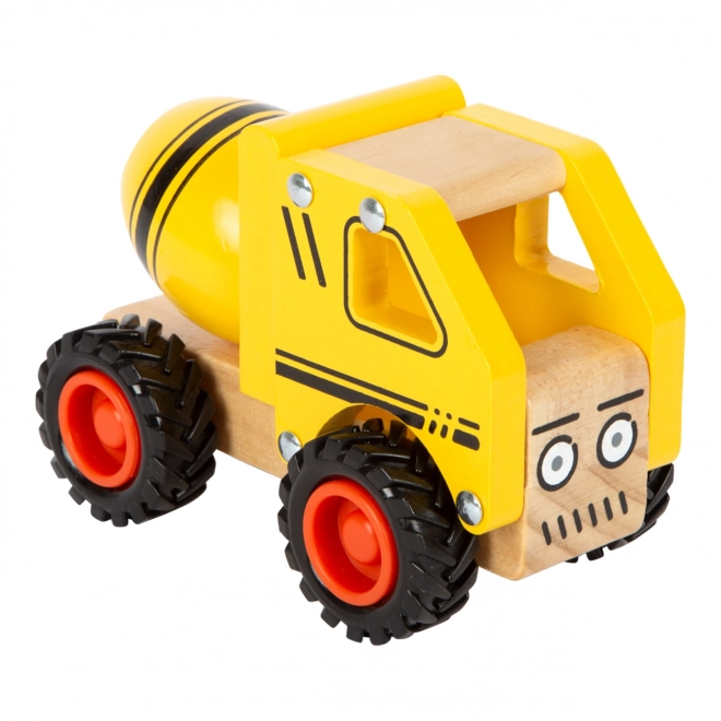 Wooden Cement Mixer Toy