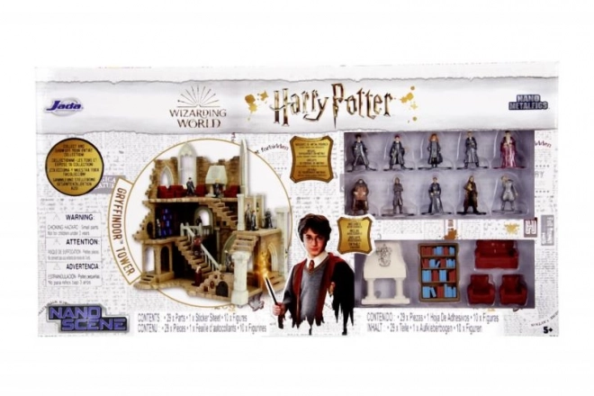 Harry Potter Gryffindor Tower with Nano Figures