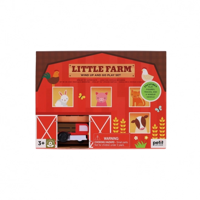 Petit Collage Little Farm Play Set