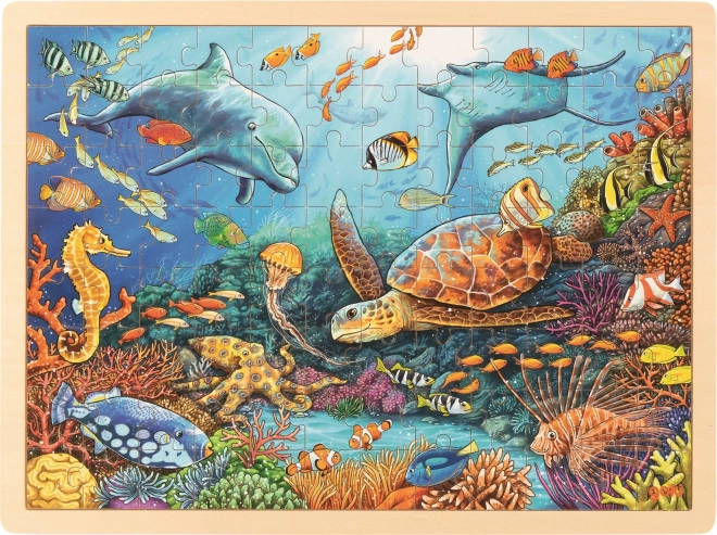 Wooden Coral Reef Puzzle