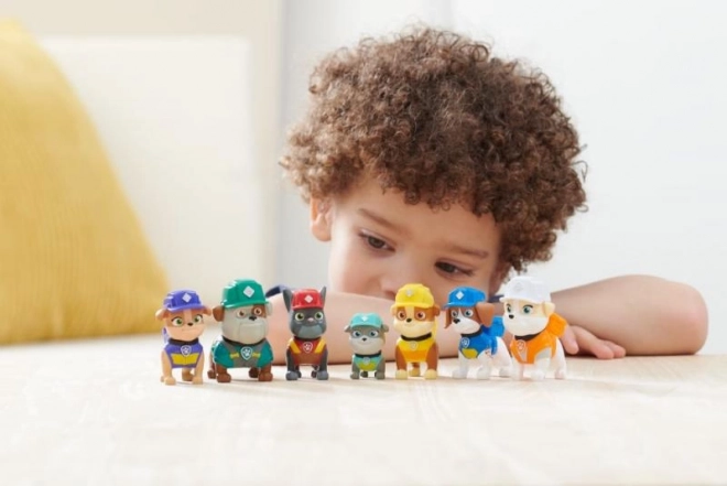 Paw Patrol Rubble and Crew 7-Pack Figures