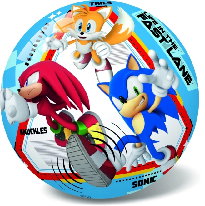 Hedgehog Ball Sonic Inflated 14cm