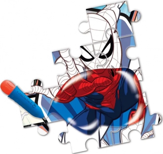Clementoni vízfestős puzzle vízi varázslat: Pókember 30 darabos