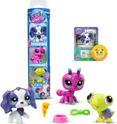 Littlest Pet Shop 3 figurice - različne vrste