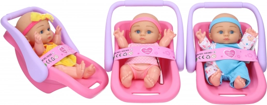 Baby i bærbar stol 20 cm