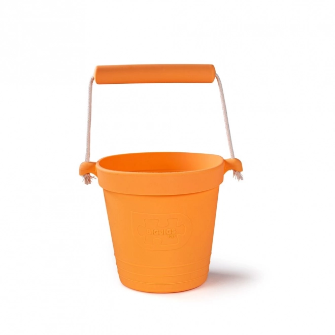 Bigjigs Toys Beach Bucket Orange