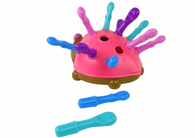 Hedgehog Puzzle Toy with Colorful Spikes