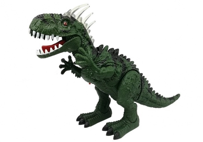 Green Battery-operated Dinosaur with Sound and Projector