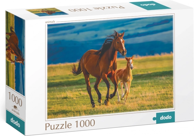 Horse Foal Rearing Jigsaw Puzzle 1000 Pieces