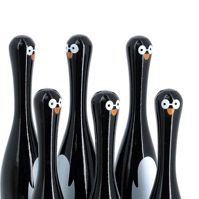 Vilac Wooden Penguin Bowling Set