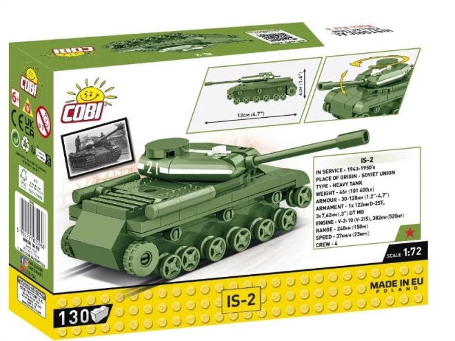 IS-2 Tank Construction Blocks Set