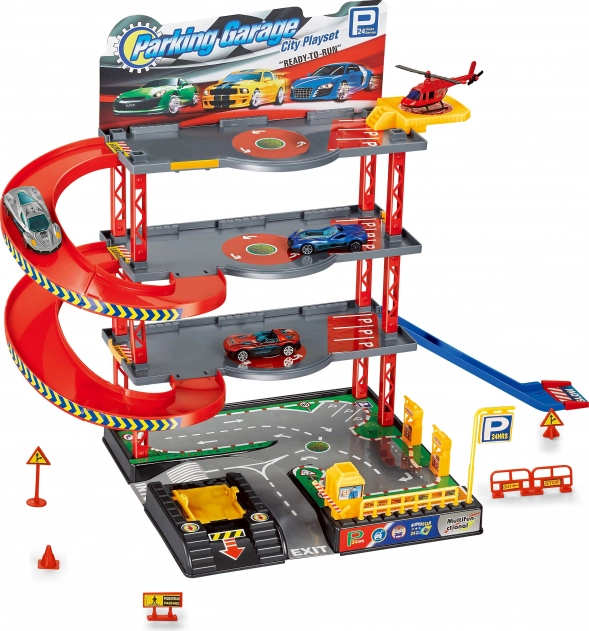Helicopter Parking Station Playset