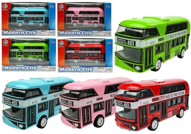 Double Decker Wind-Up Bus