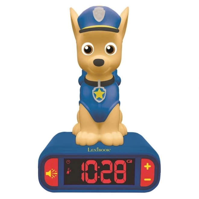 Digital Alarm Clock with Night Light Chase 3D Lexibook