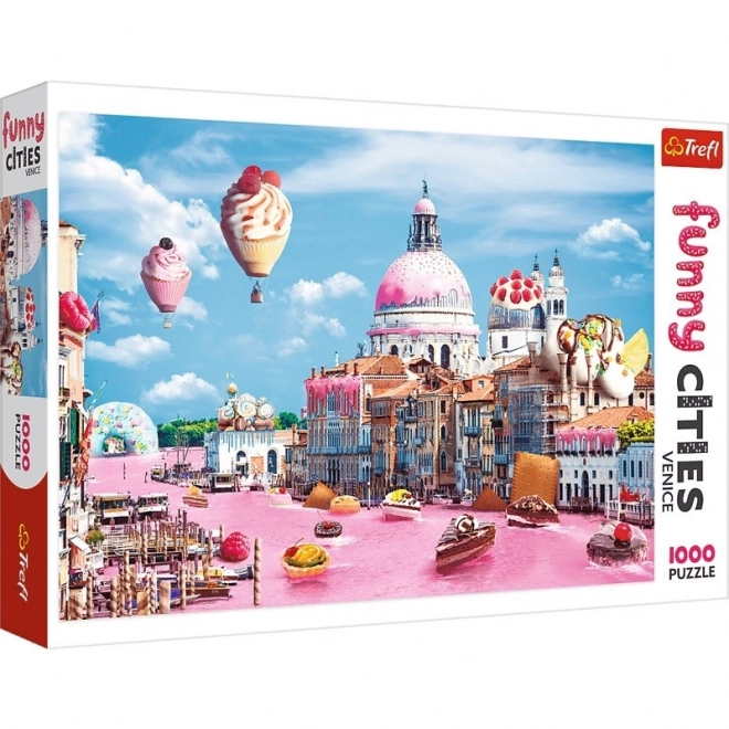 Trefl Funny Cities Sweet Venice Puzzle 1000 Pieces