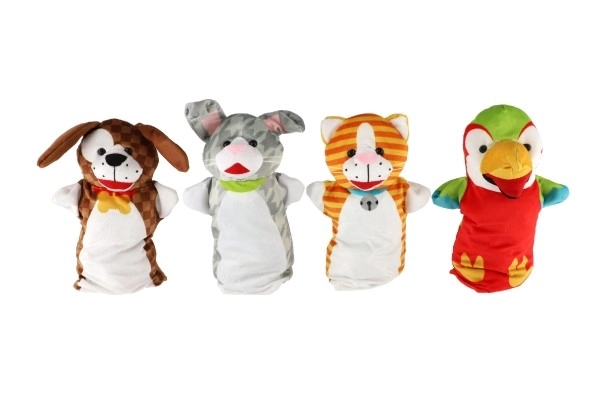 Hand Puppets Domesticated Animals 25cm Set of 4