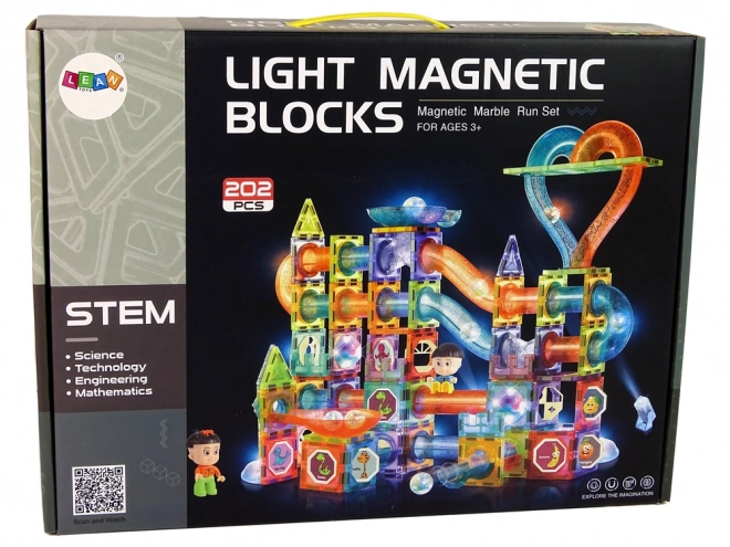 Glowing Magnetic Ball Slide Blocks