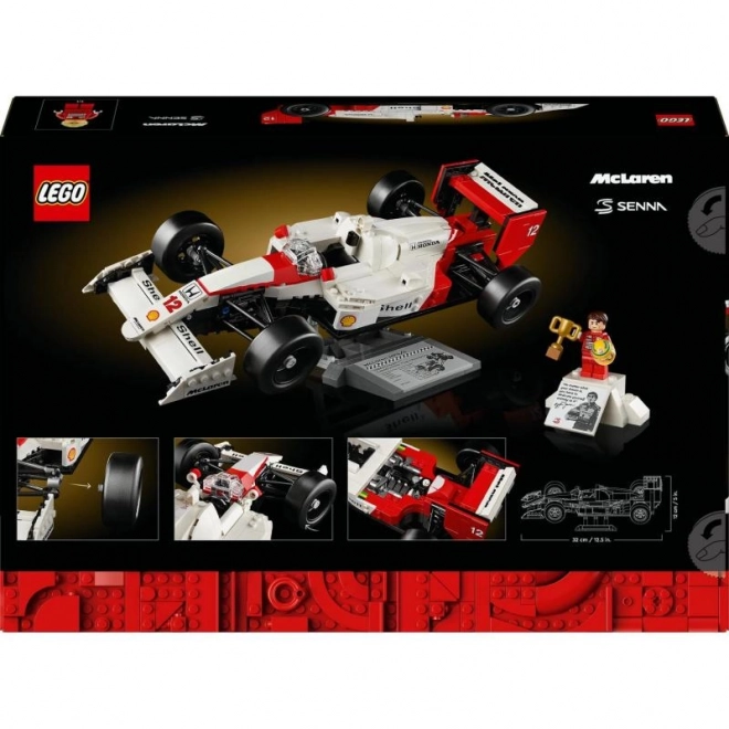 Lego Icons McLaren MP4/4 & Ayrton Senna Set