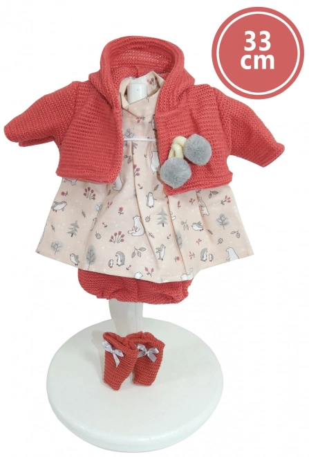 Clothes Set for 33 cm Llorens Doll