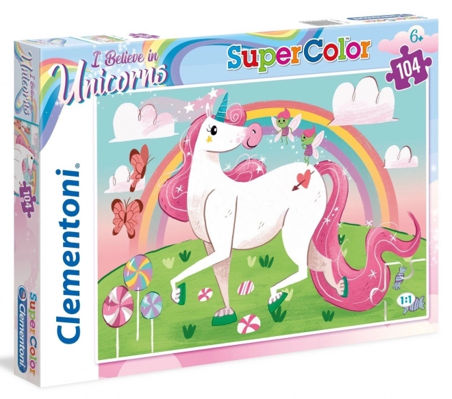 Brilliant Puzzle I Believe in Unicorns 104 Pieces