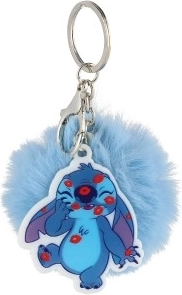 Stitch Keychain with Pom-Pom