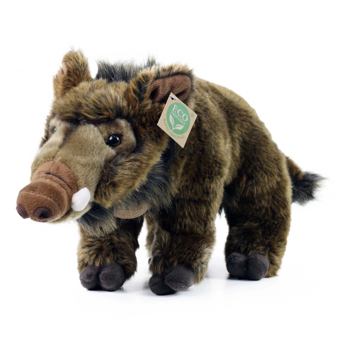 Eco-Friendly Plush Wild Boar 37 cm