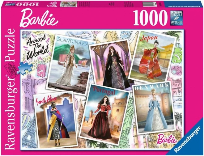 Ravensburger Barbie World Tour Puzzle - 1000 Pieces