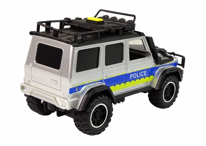 Off-Road Police Car with Friction Drive