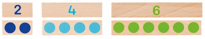 Wooden Counting Blocks Goki