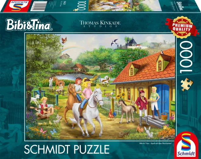 Bibi and Tina: Martin's Farm 1000 Piece Puzzle