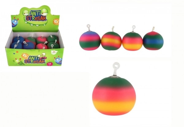 Rainbow Silicone Stress Ball