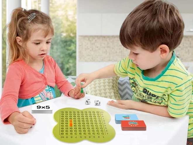 Educational Math Multiplication Board Game