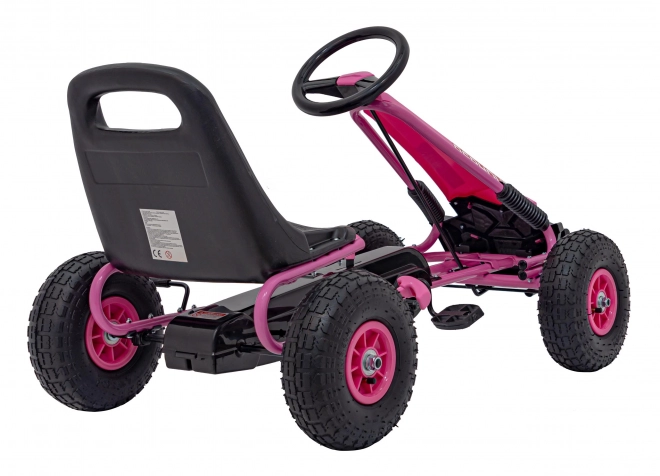 Pedal Go-Kart AIR PerHour for Kids Pink