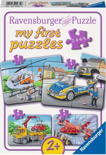 My First Puzzle Rescue Vehicles Set by Ravensburger