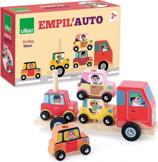 Vilac Stacking Game - City Cars by Ingela P. Arrhenius