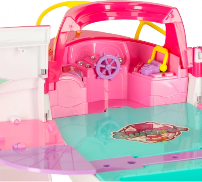 Yacht Dash Doll Boat with Accessories