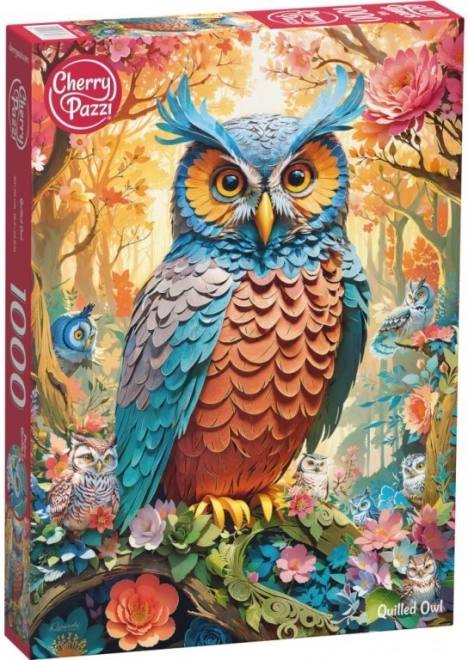 Cherry Pazzi Paper Puzzle Owl 1000 Pieces