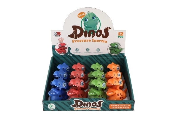 Plastic Push And Go Dinosaur Toy