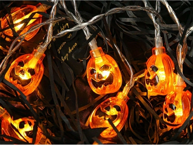 Halloween Pumpkin LED String Lights