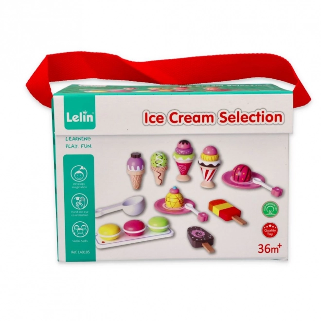 Wooden Ice Cream Toy Set