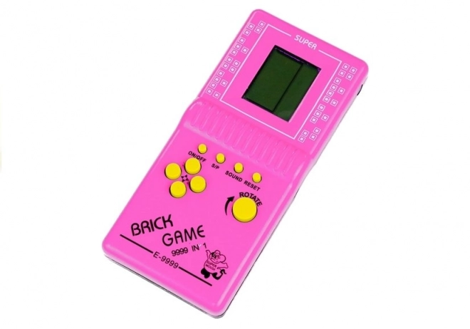 Pocket Pink Electronic Tetris Game