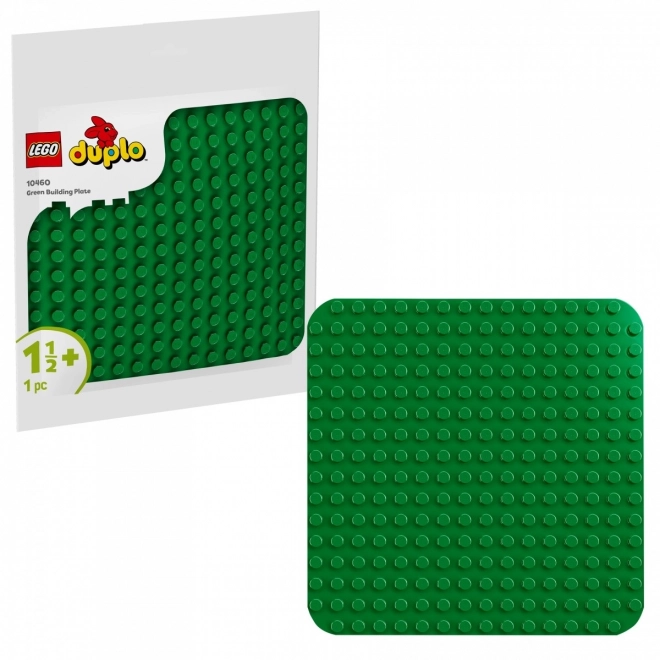 Lego Duplo Green Building Plate