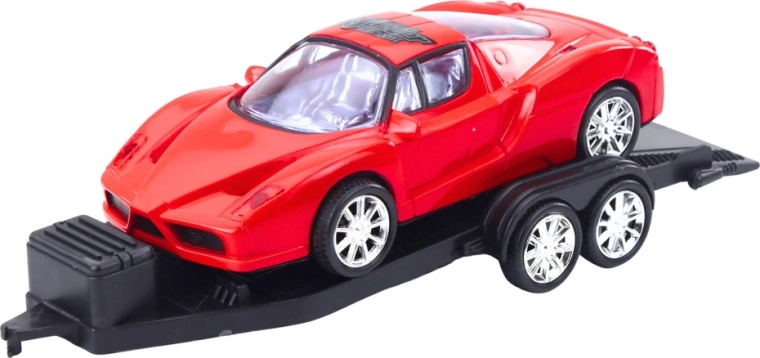 Remorque détachable avec emplacement pour voiture de sport