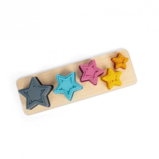 Interactive Stacking and Bath Puzzle Stars