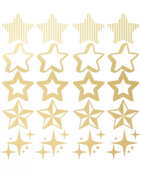 Reflective Stars Sticker Sheet