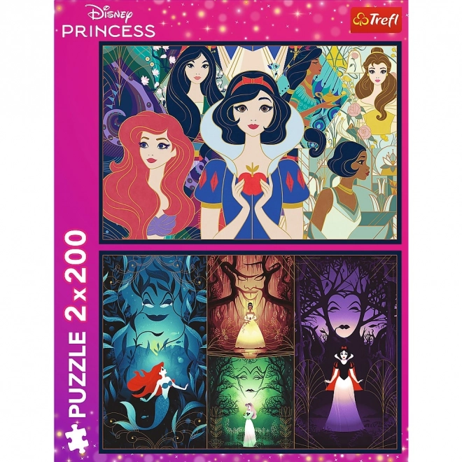 Disney Princess Enchanting Puzzles Set 2x200 Pieces