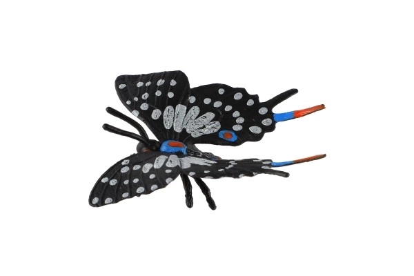 Tropical Papilio Black-Gray Plastic Butterfly