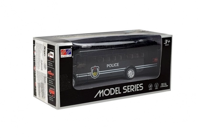 Police Bus Model with Lights and Sound